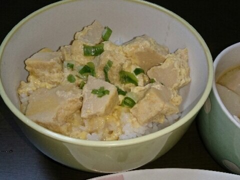 簡単★高野豆腐丼